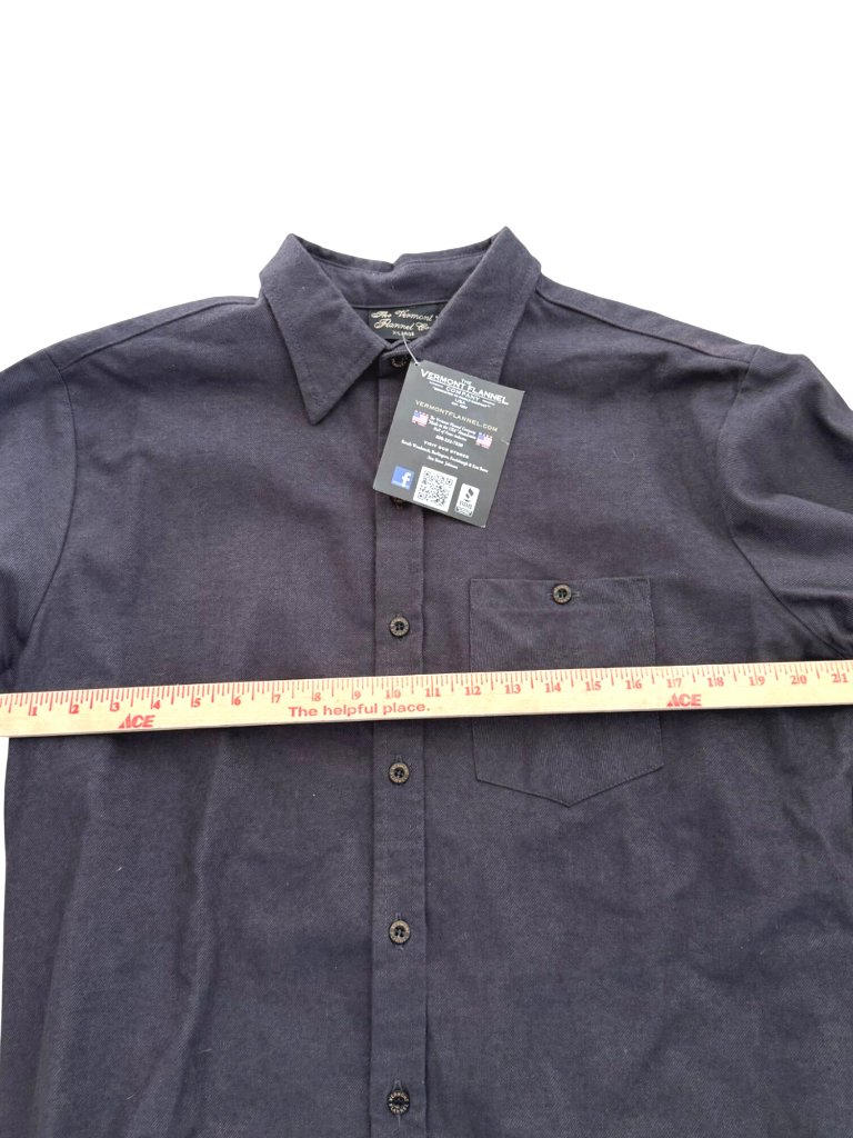 Vermont Flannel Co. Men's Button Front Shirt Sz Xl Long Sleeve Outdoor Gray New — image 8 of 8